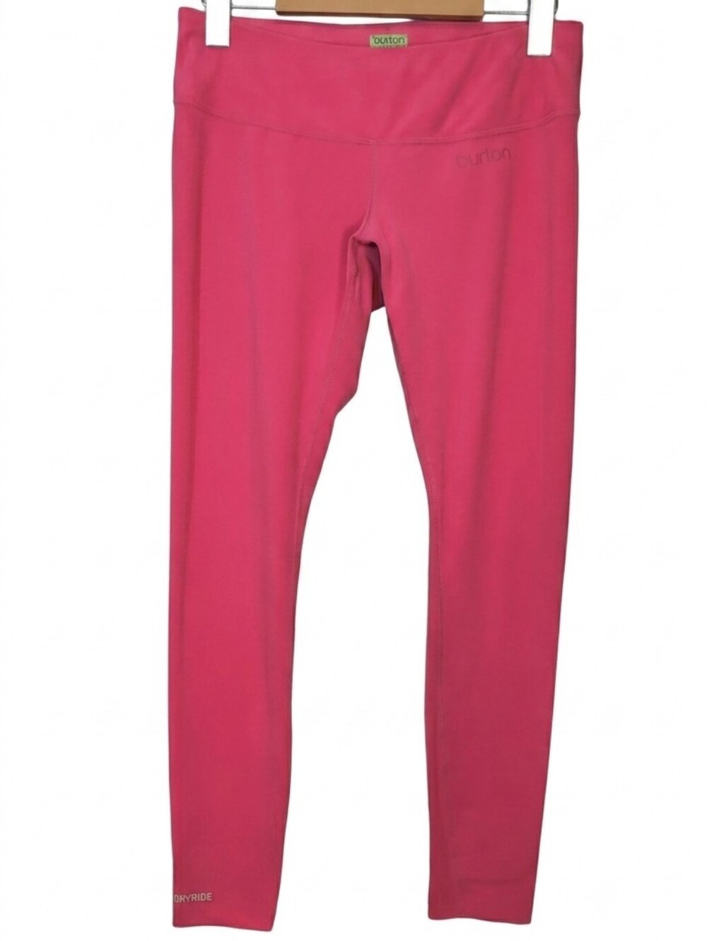 Burton DRYRIDE Pink Midweight Base Layer Leggings Womens Size XS Performance